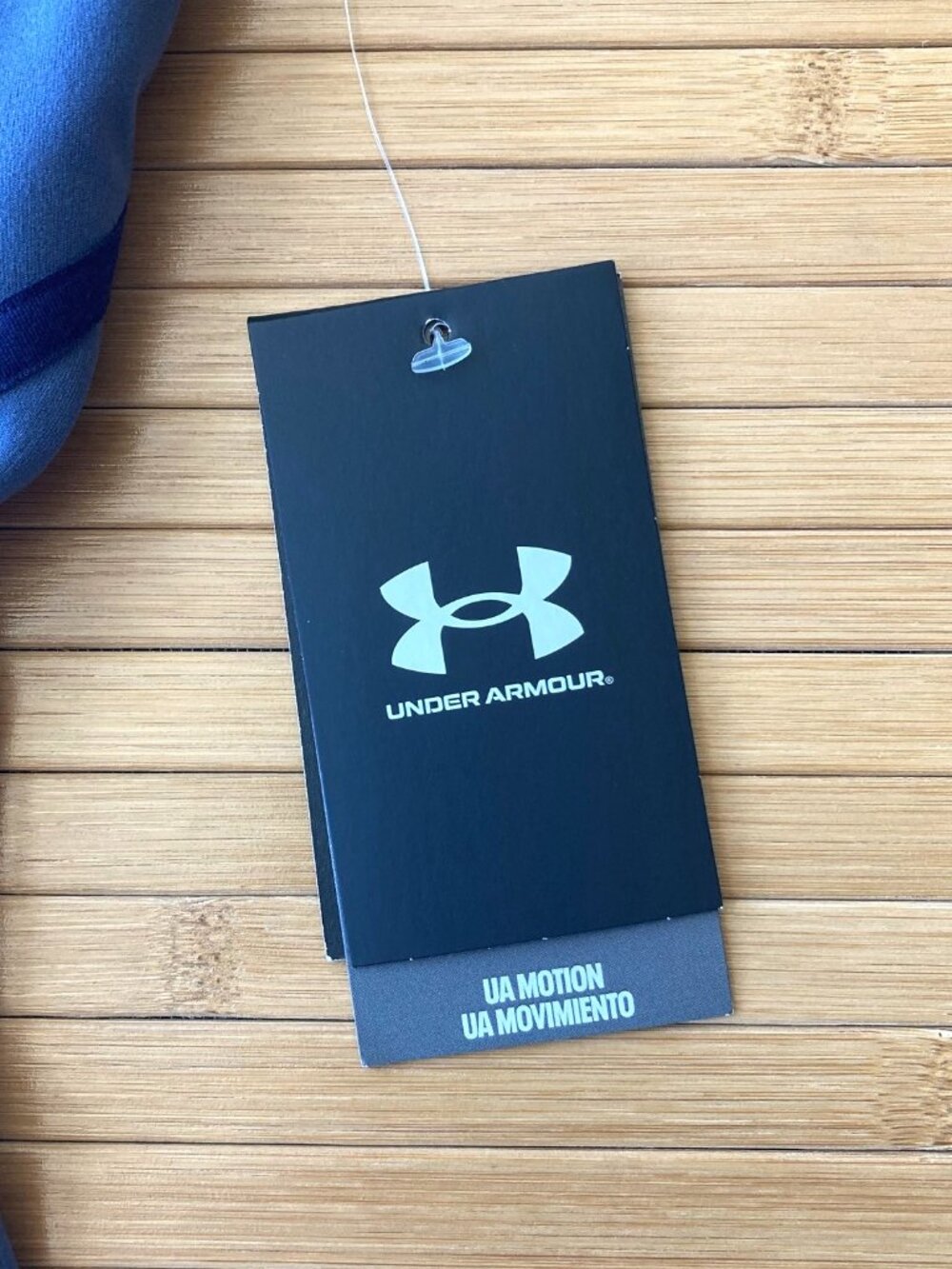 Under Armour Motion Shorts Bodysuit Activewear Womens Small S Gray/Navy NWT - Picture 2 of 12